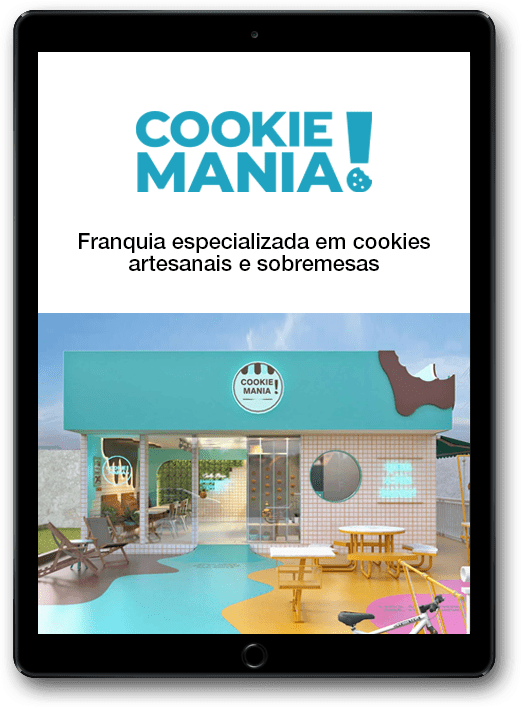 5 franquia de cookie franquia cookie mania Franquia Barata franquia de serviço Franchising Franquias home office Franquias HOIF Aceleradora