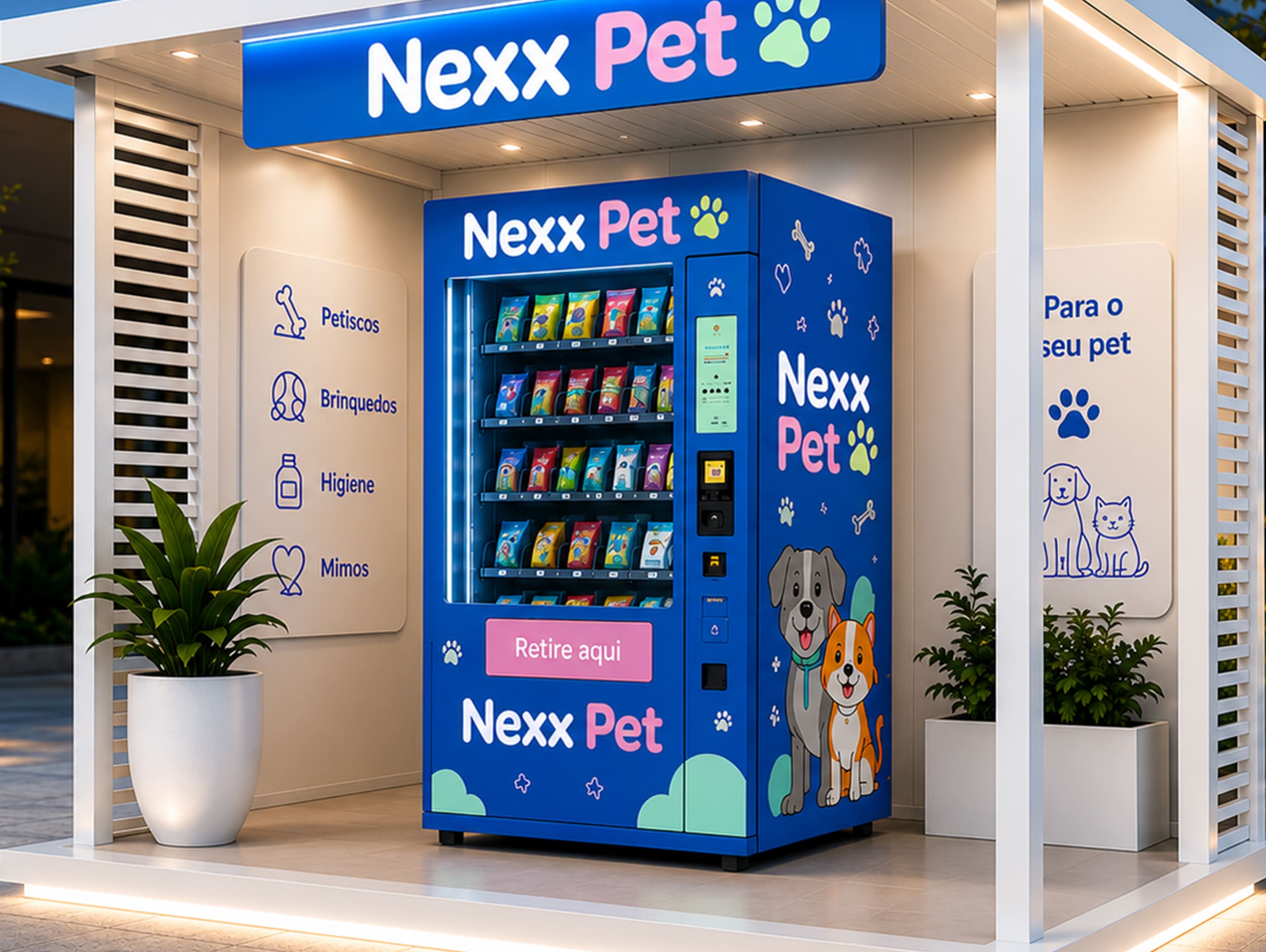 Nexx Pet Pet Shop Animais Pet Center Pet friendly HOIF Aceleradora de Franquias Franquias Franqueados Franchising Expansão