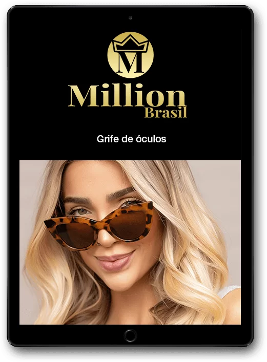 Million Franquia Barata Óculos ótica óculos de grife moda assessório Franchising Franquias quiosque Franquias franquia de óculos HOIF Aceleradora