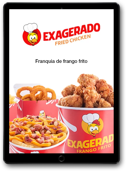 61 franquia de frango frito franquia exagerado fried chicken franquia alimentação franquia frango frito Franquia Barata Franchising HOIF Aceleradora de franquias
